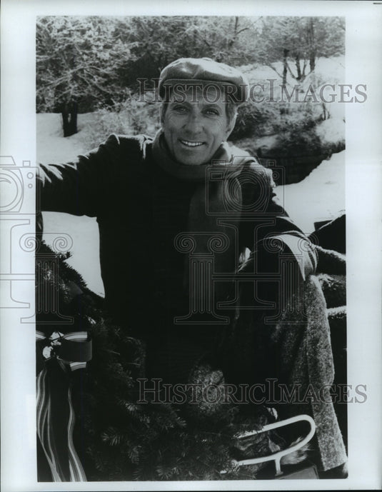 1982 Press Photo Andy Williams celebrates the Christmas season - mjp03954 - Historic Images