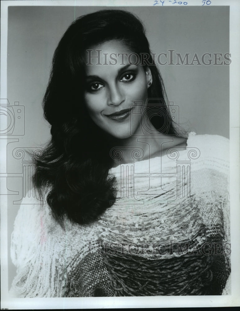 1981 Press Photo TV host Jayne Kennedy - mjp04102 - Historic Images