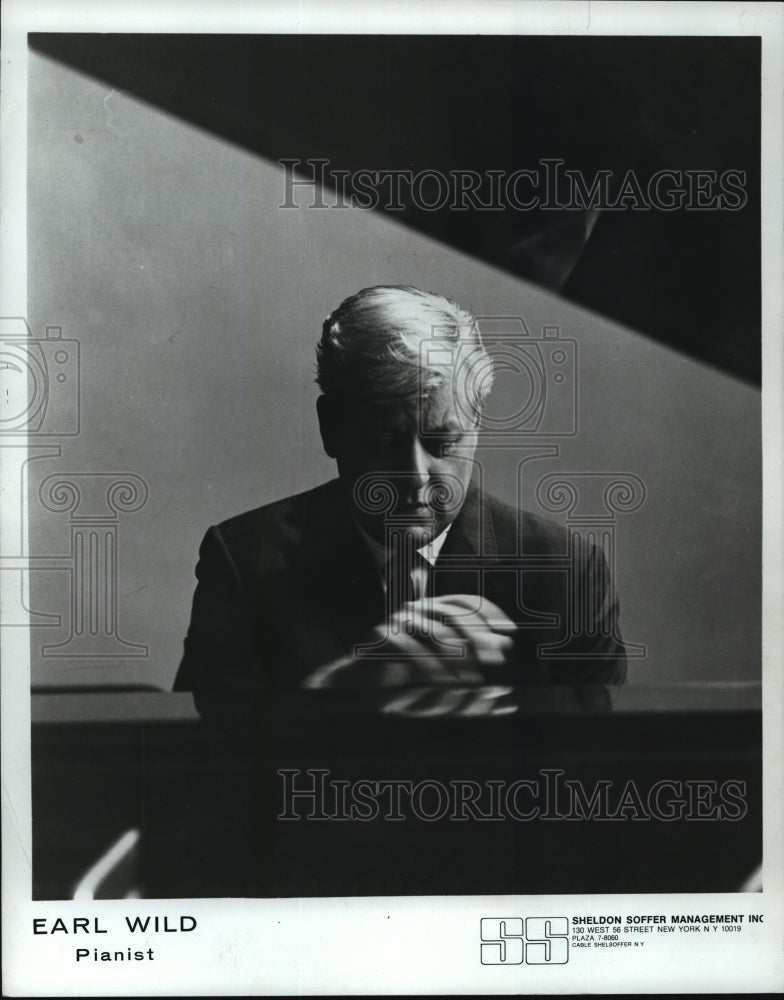 1972 Press Photo Earl Wild, Pianist. - mjp04187 - Historic Images