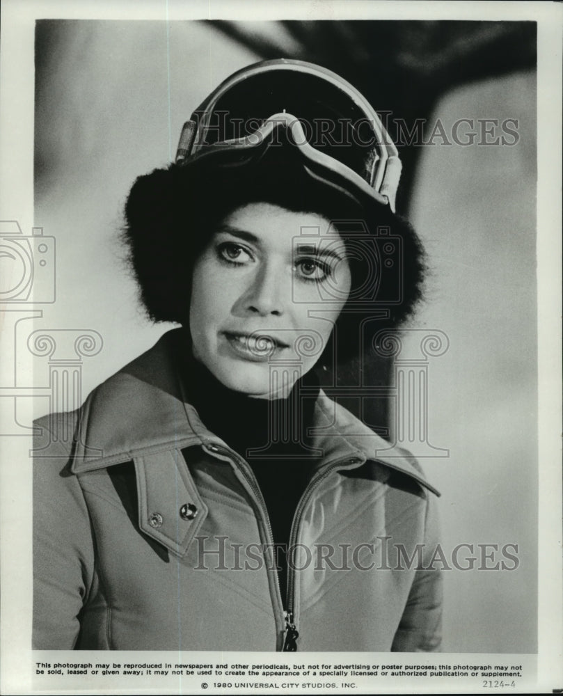 1980 Press Photo Sylvia Kristel in The Nude Bomb. - mjp04212 - Historic Images