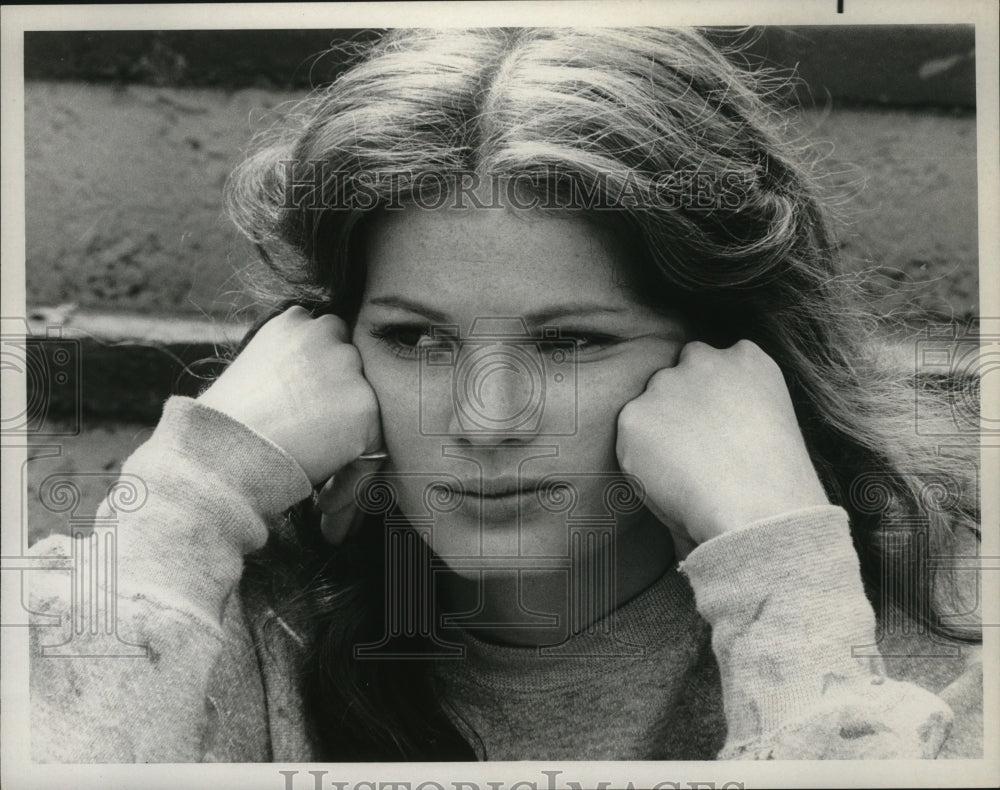 1972 Press Photo Christine Belford in NBC TV&#39;s Ironside. - mjp04357 - Historic Images