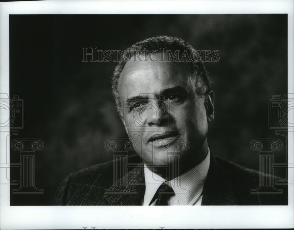 1992, Harry Belafonte on The Class of the 20th Century. - mjp04360 - Historic Images