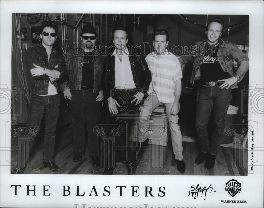 1985 Press Photo The Blasters, rock band. - mjp04471- Historic Images