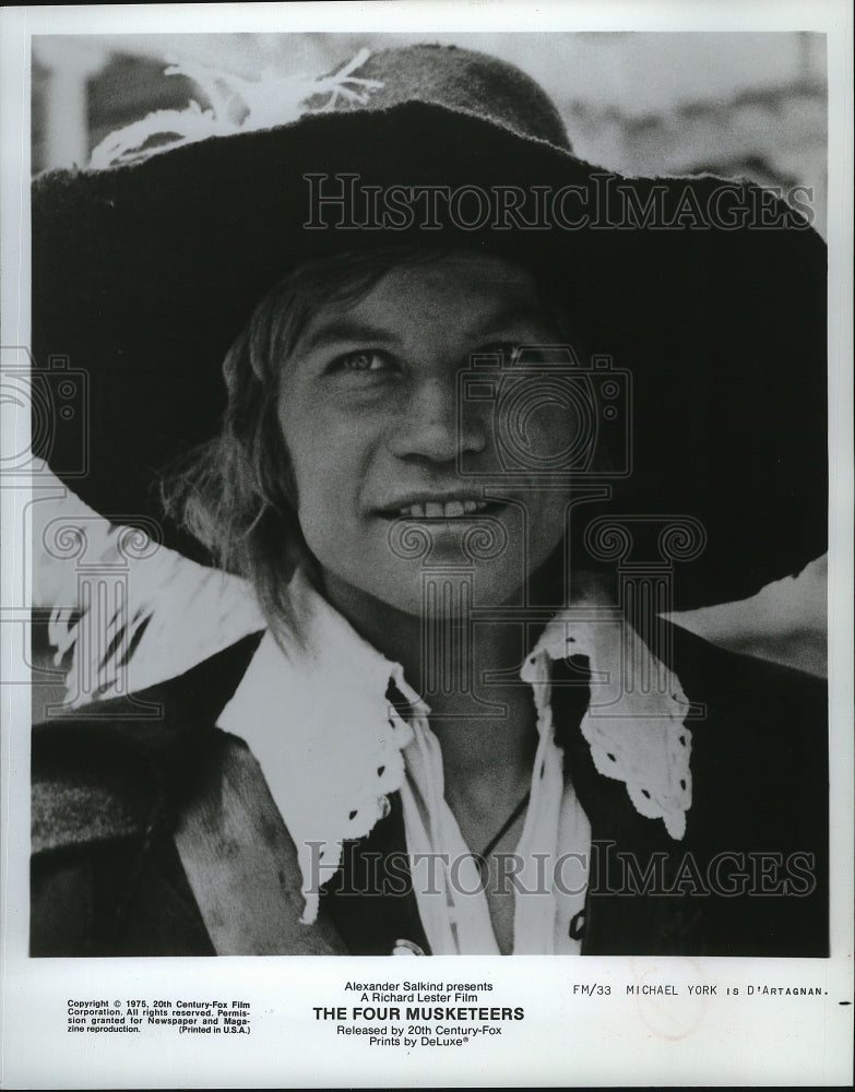 1975 Press Photo Michael York stars in The Four Musketeers. - mjp04651 - Historic Images