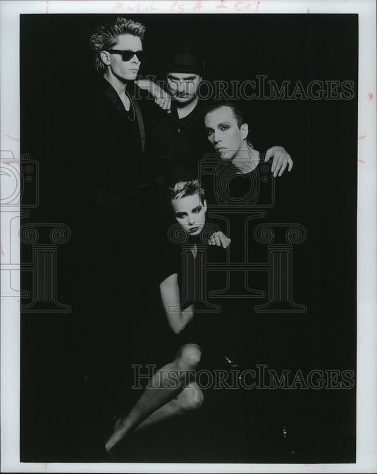 1989 David Harrington, John Sherba & Hank Dutt of the Kronos Quartet - Historic Images
