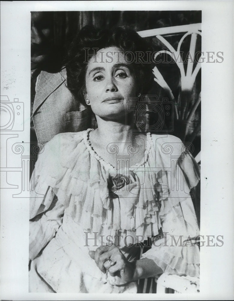 1981, Kathleen Widdoes in Edith Wharton: Looking Back. - mjp04732 - Historic Images
