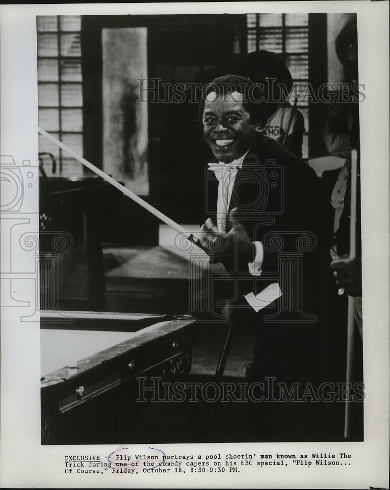 1974 Press Photo Flip Wilson stars in Flip Wilson, Of Course. - mjp04796 - Historic Images