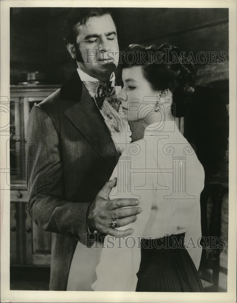 1962 Diana Lynn and Walter Matthau in The Kentuckian.  - Historic Images