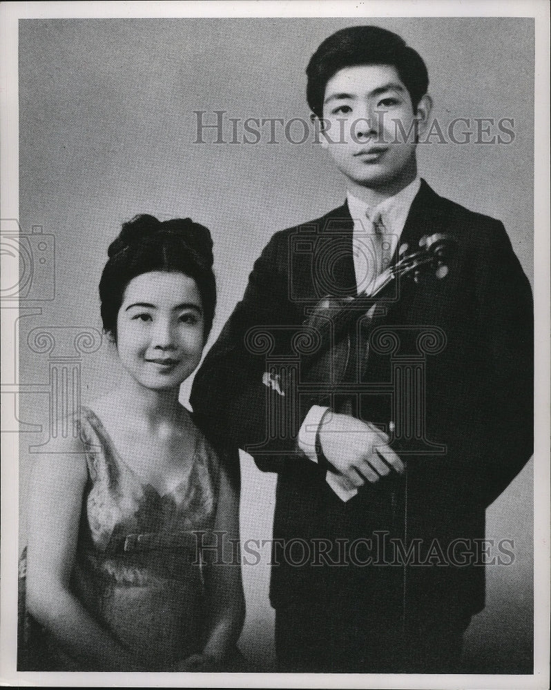 1967 Press Photo Young Uck Kim, violinist. - mjp05117 - Historic Images