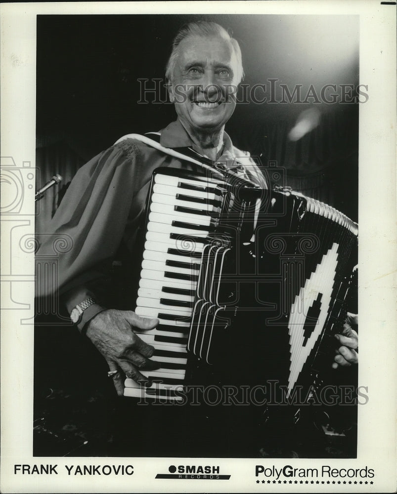 1988, Frank Yankovic, Polka musician. - mjp05154 - Historic Images