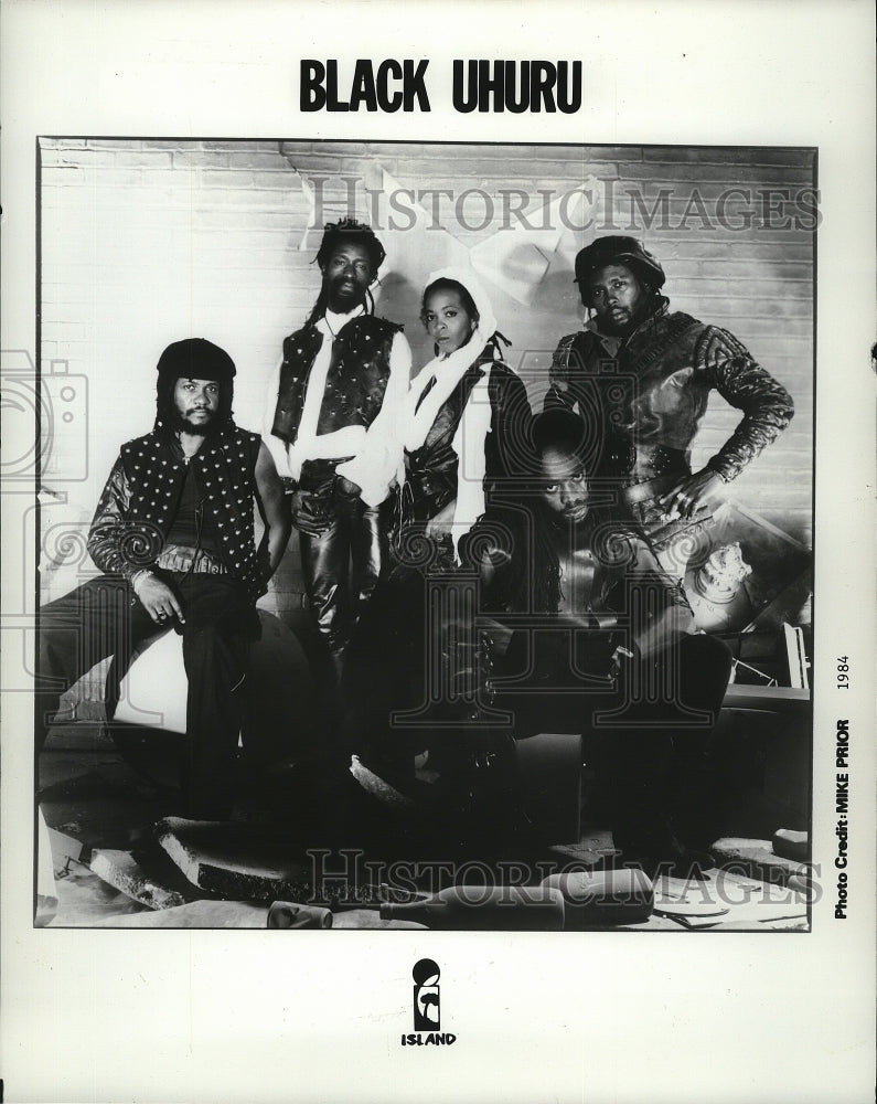 1984 Press Photo Black Uhuru - mjp05243 - Historic Images