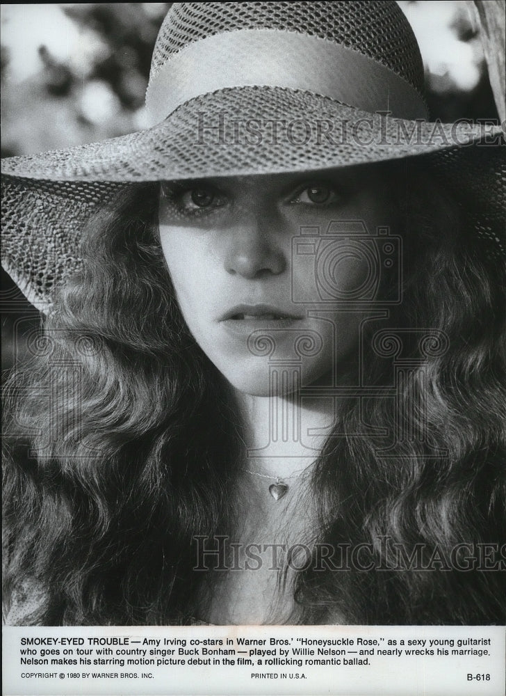1980, Amy Irving stars in Honeysuckle Rose. - mjp05344 - Historic Images