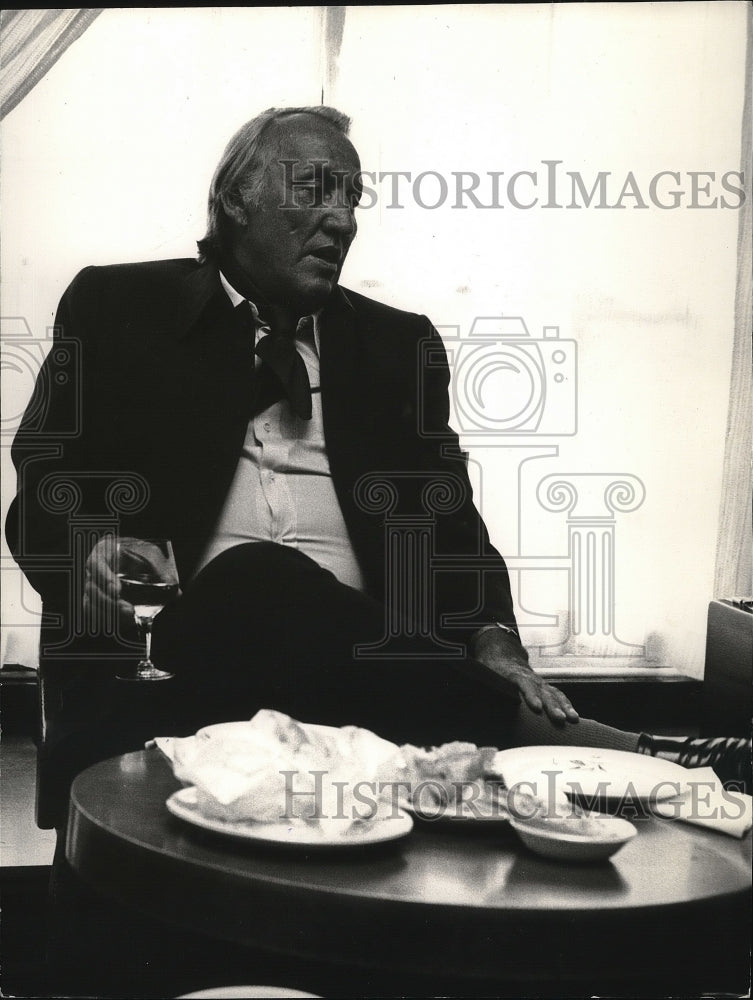 1972 Press Photo Joseph Losey, director. - mjp05377 - Historic Images