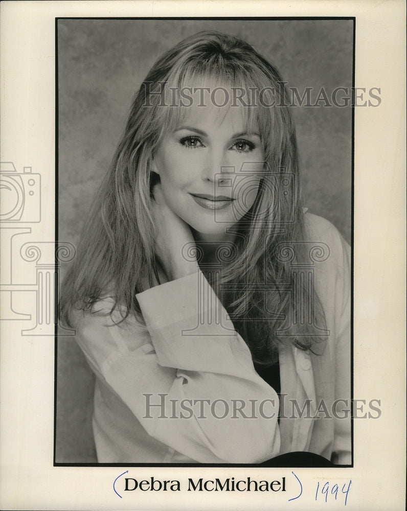 1994 Press Photo Debra McMichael, actress and professional wrestler. - mjp05382 - Historic Images
