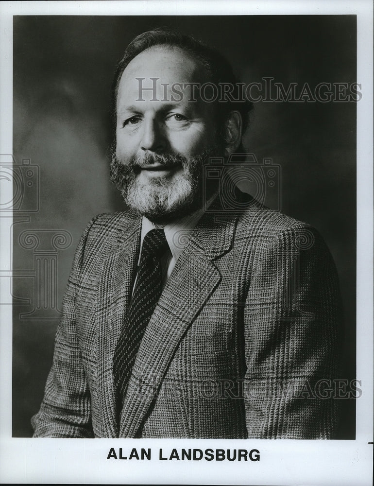1989 Press Photo Alan Landsburg, TV producer, writer and director. - mjp05391-Historic Images