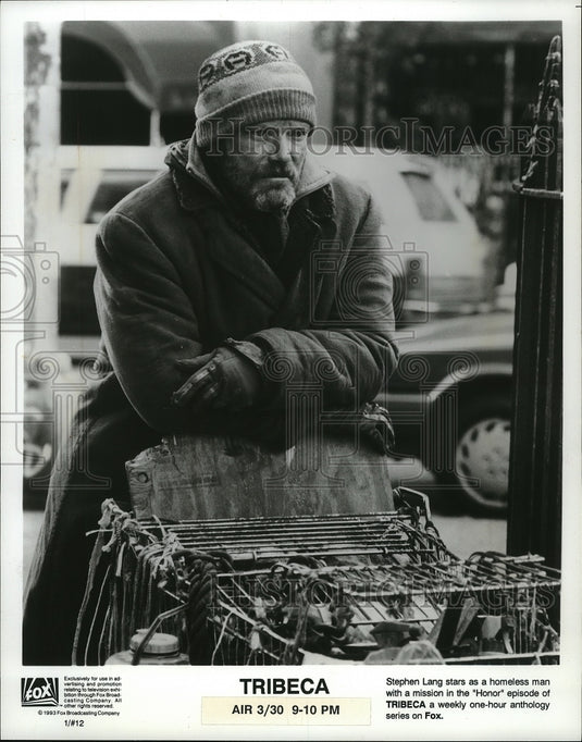 1993 Press Photo Stephen Lang stars in Tribeca. - Historic Images