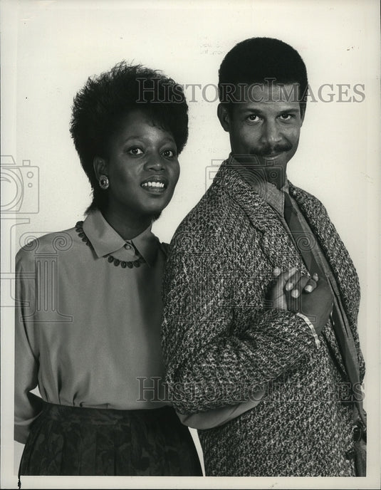 1987 Press Photo Alfer Woodard stars in The Fierce Dreams of Jackie Watson. - Historic Images