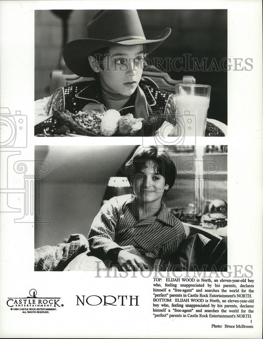 1994 Press Photo Elijah Wood stars in North. - mjp05541-Historic Images