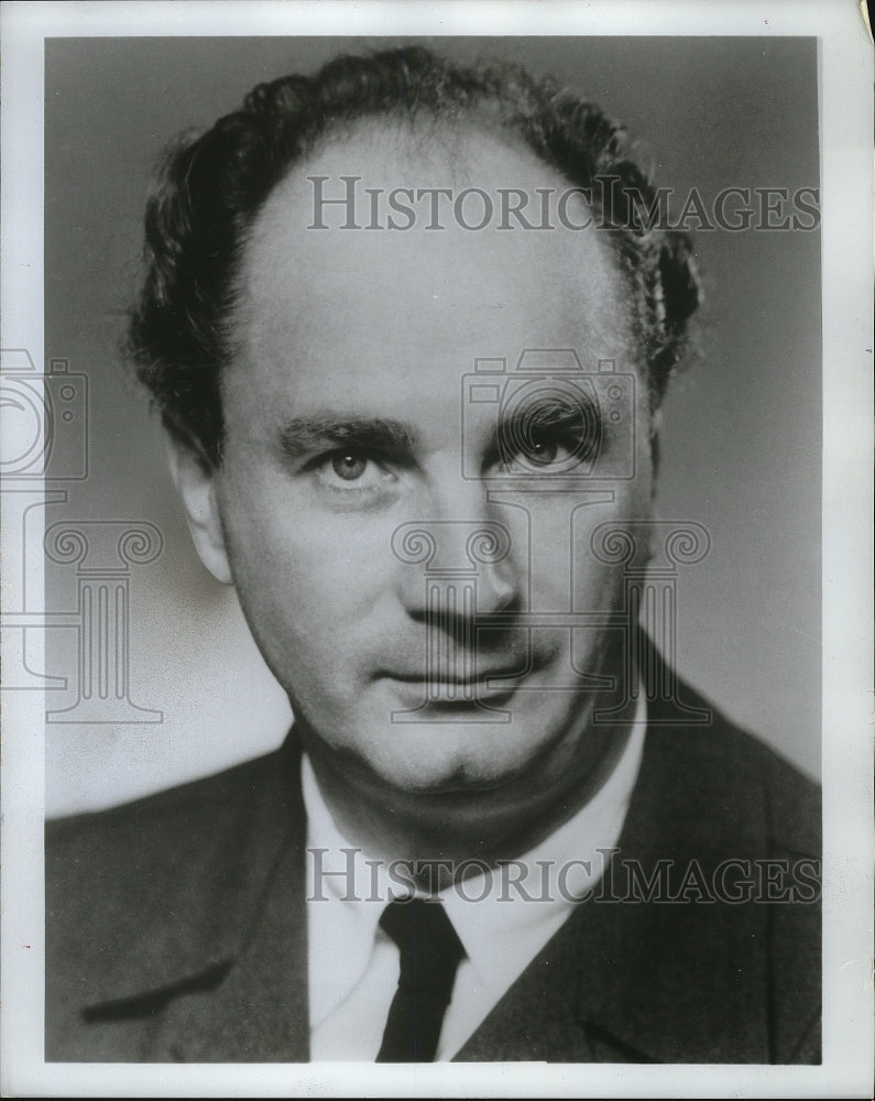 1968 Press Photo Rafael Kubelik, conductor. - mjp05669 - Historic Images