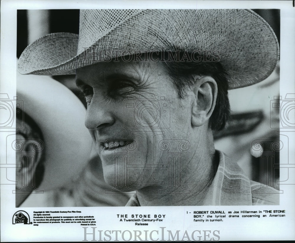 1984 Press Photo Robert Duvall stars in The Stone Boy. - mjp05784 - Historic Images