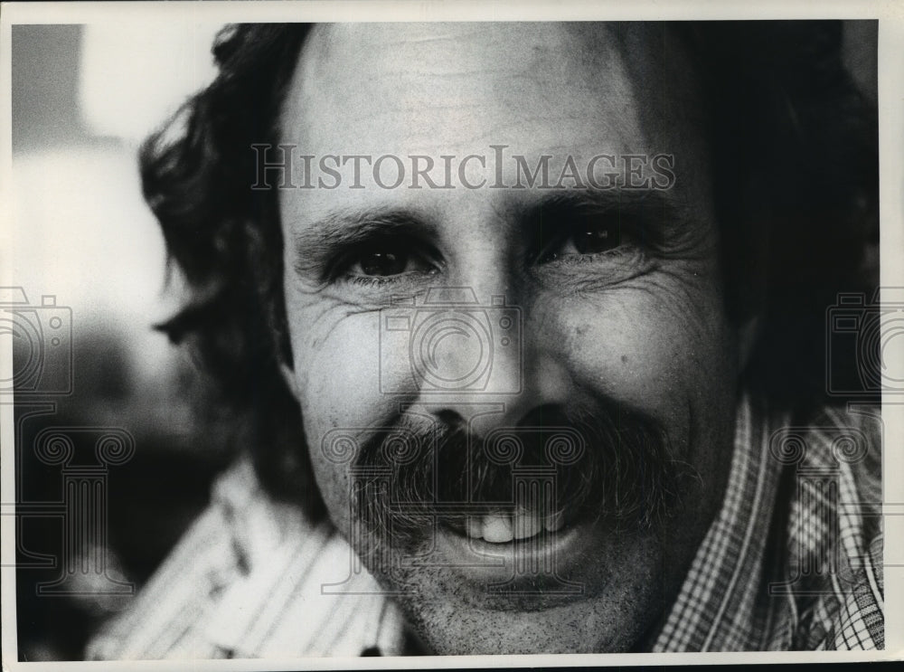 1973 Press Photo Bruce Dern in New York, star of The King of Marvin Gardens. - Historic Images