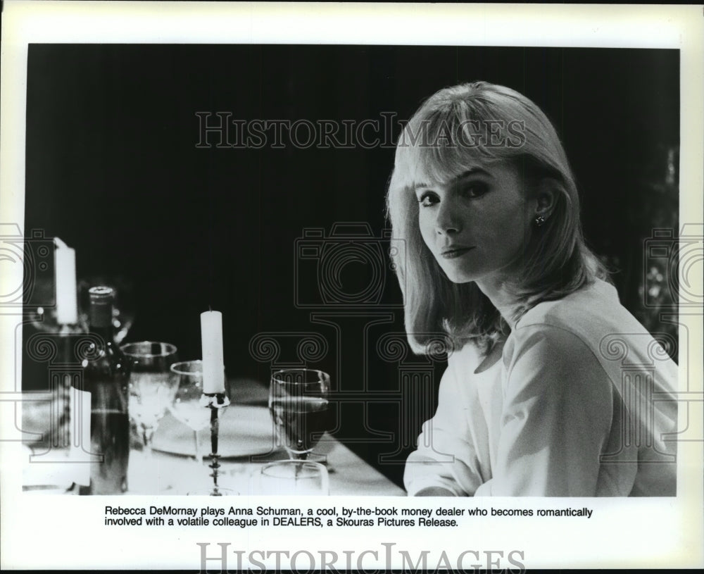 1989 Press Photo Rebecca DeMornay stars in Dealers. - mjp06060 - Historic Images