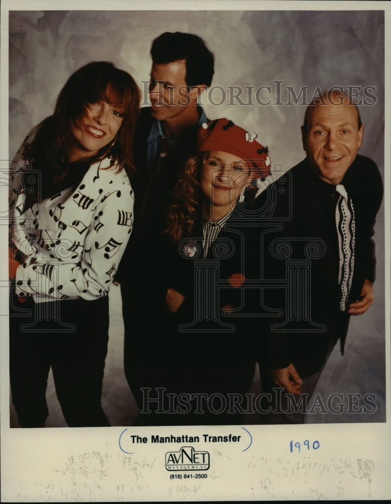 1990 Press Photo The Manhattan Transfer, singing group. - mjp06314 - Historic Images