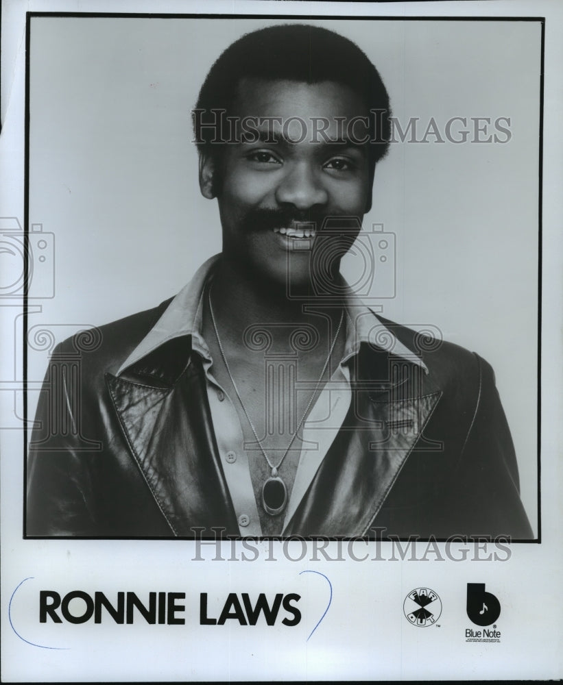 1977 Press Photo Ronnie Laws, blues musician. - mjp06490 - Historic Images