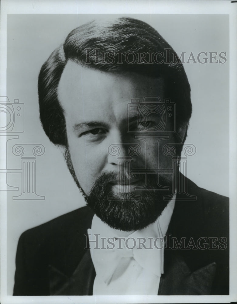 1979 Douglas Lawrence, bass-baritone opera singer.-Historic Images