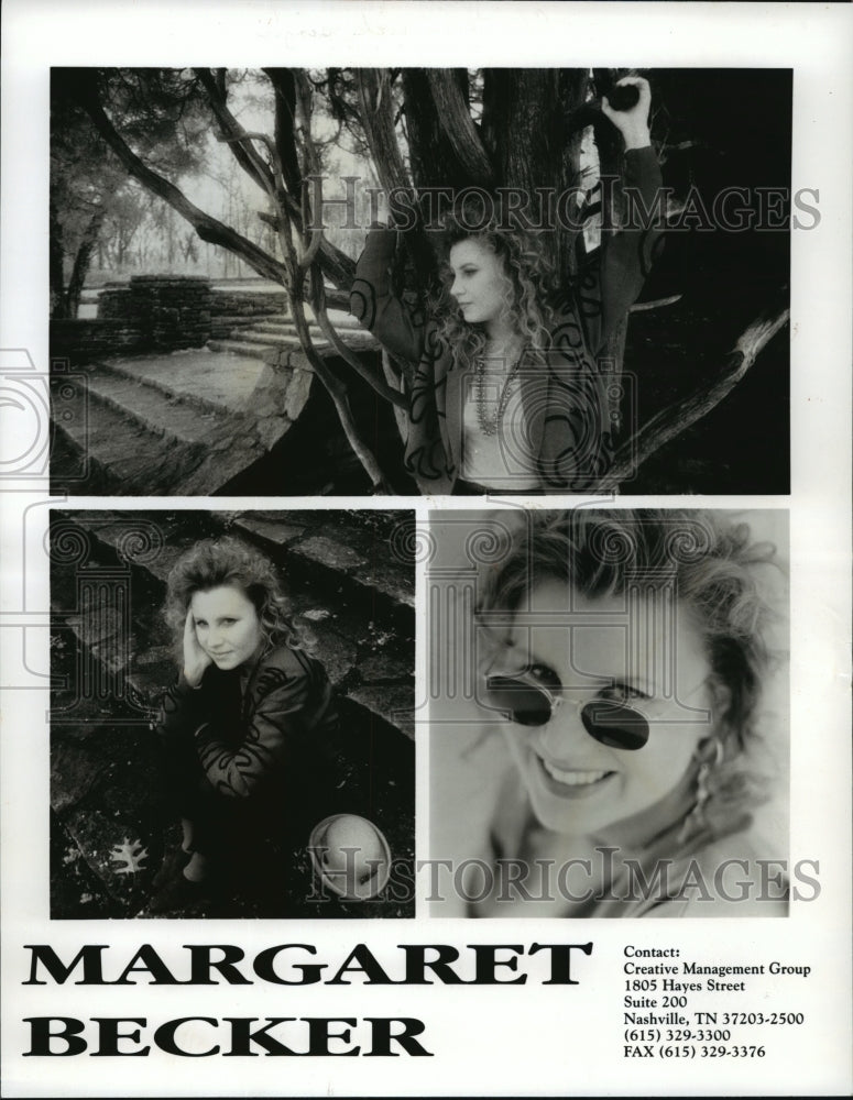 1982 Margaret Becker, Christian rock singer.  - Historic Images