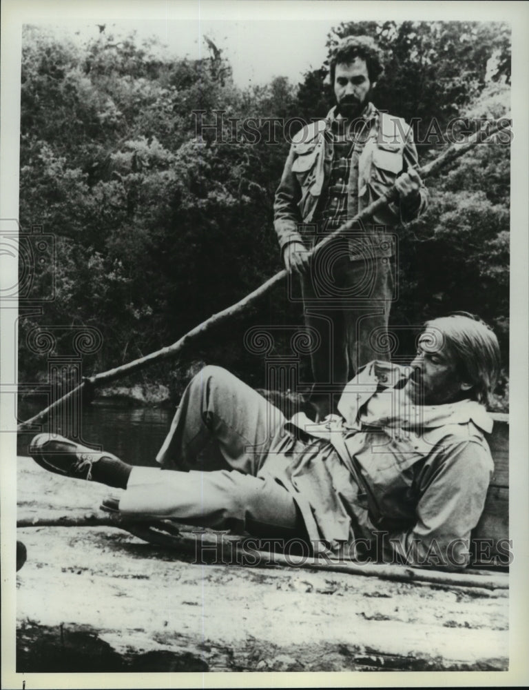 1980 Press Photo Bradford Dillman stars in Piranha, on NBC. - mjp06534 - Historic Images