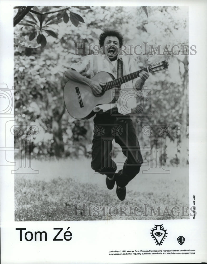 1992 Press Photo Tom Ze, Brazilian singer and musician. - mjp06611 - Historic Images