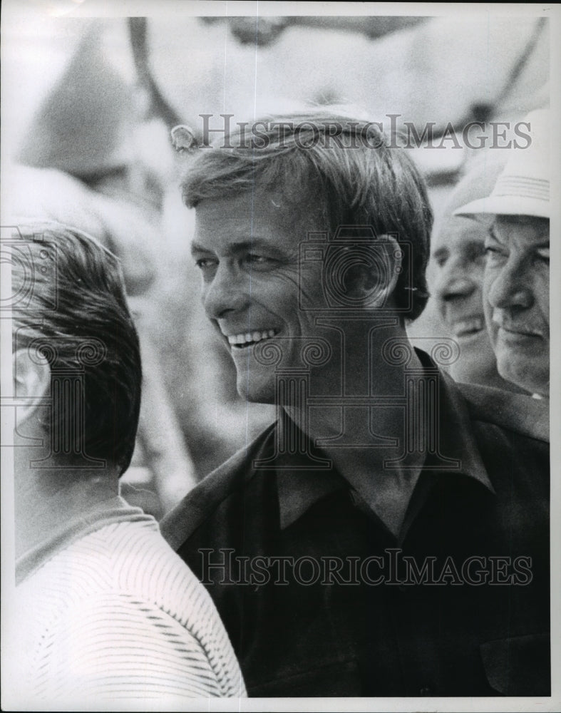 1969 Press Photo Actor Monte Markham and sportscar racer. - mjp06681 - Historic Images