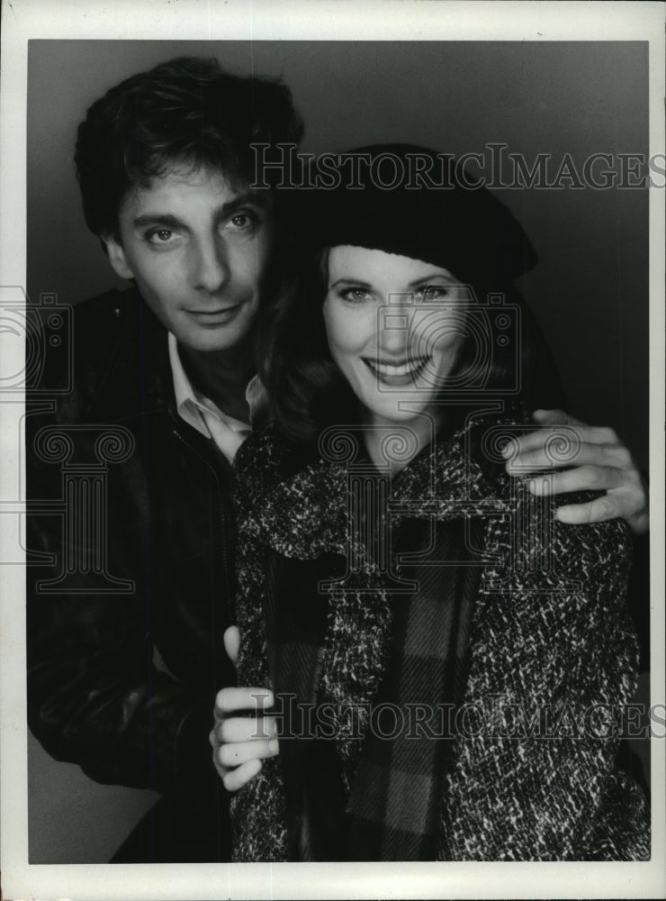 1985, Portrait of Barry Manilow and Annette O'Toole - Historic Images