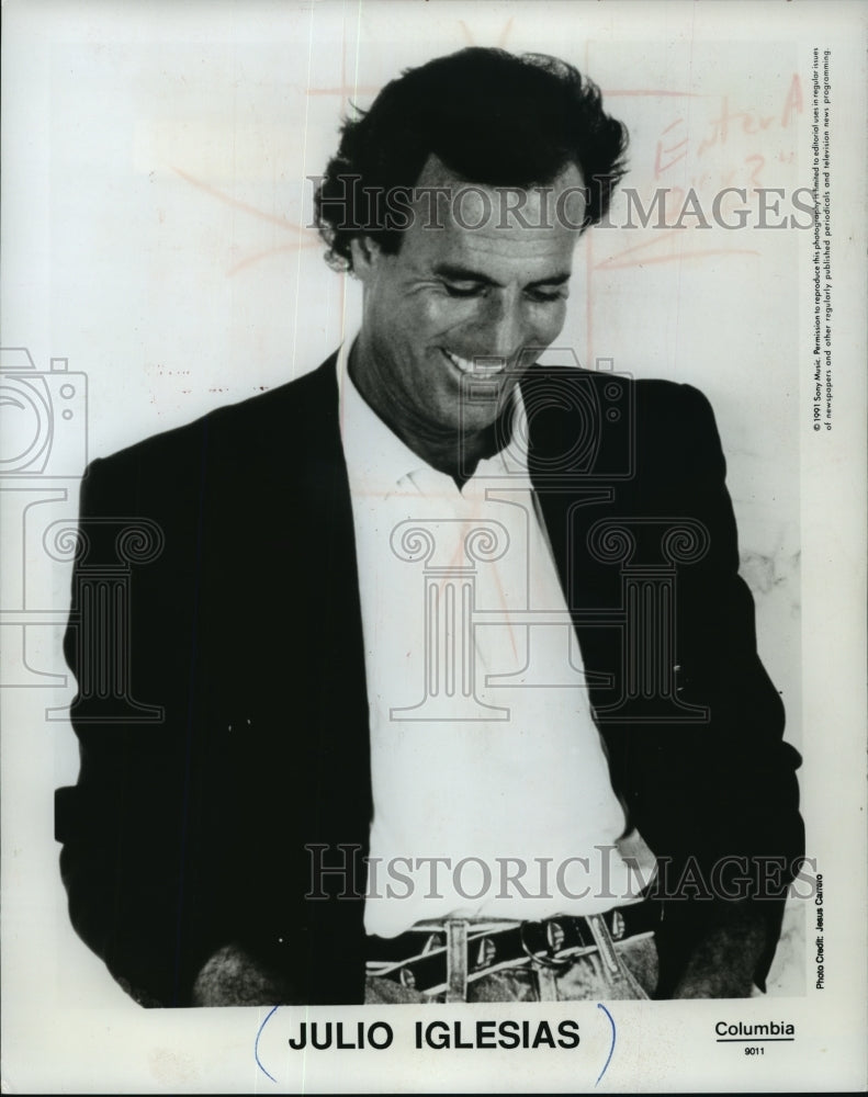 1991, Julio Iglesias, Singer - mjp06766 - Historic Images