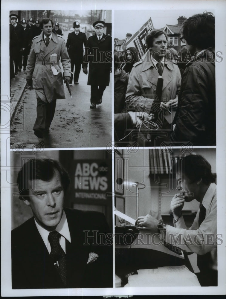 1978 Press Photo Peter Jennings, Head of the Foreign Desk in London for ABC News - Historic Images