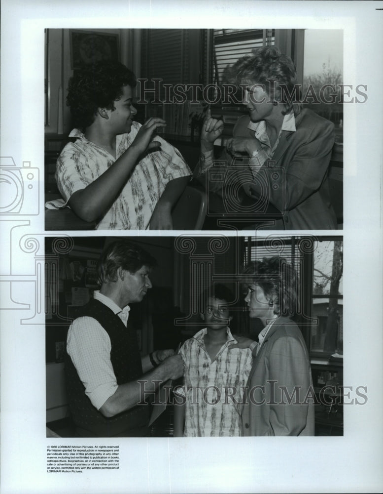 1986 Press Photo Susan Howard and Co-Stars on "Dallas" - mjp06806 - Historic Images