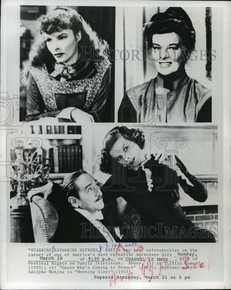 1981, Katharine Hepburn in Various Roles - mjp06841 - Historic Images