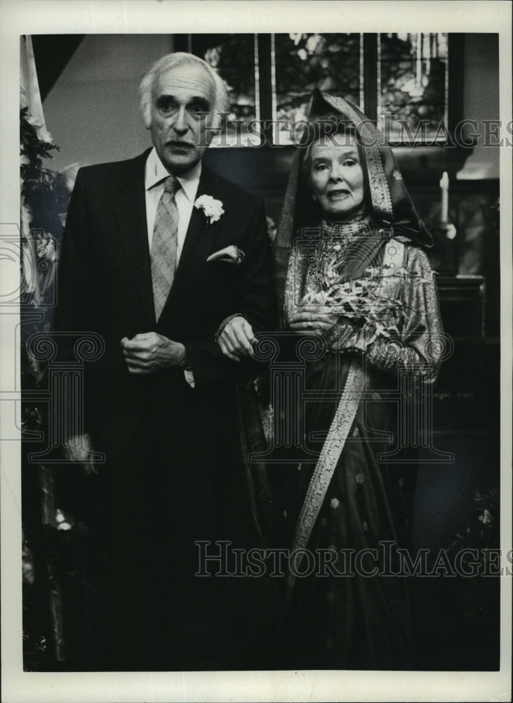 1986 Press Photo Katharine Hepburn Stars in "Mrs. Delafield Wants to Marry" - Historic Images
