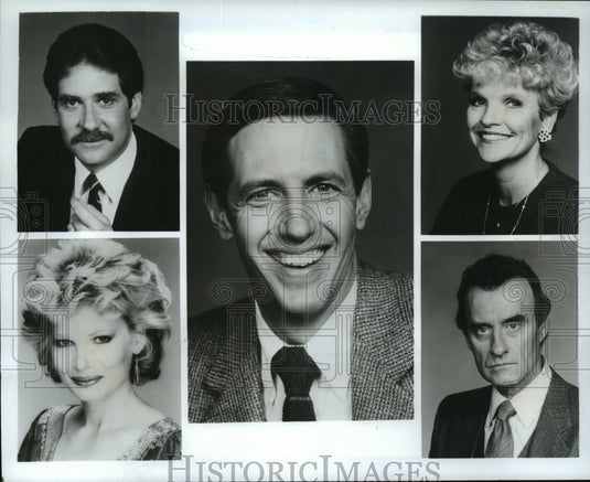 1984 Press Photo Stars in the New MGM Television Series "Empire" - mjp06922 - Historic Images