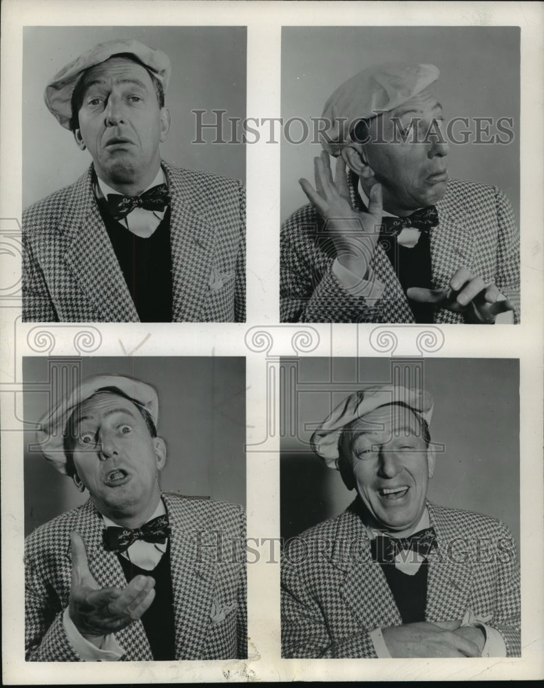 1957, Ray Bolger Plays Host of "Washington Square" - mjp07183 - Historic Images