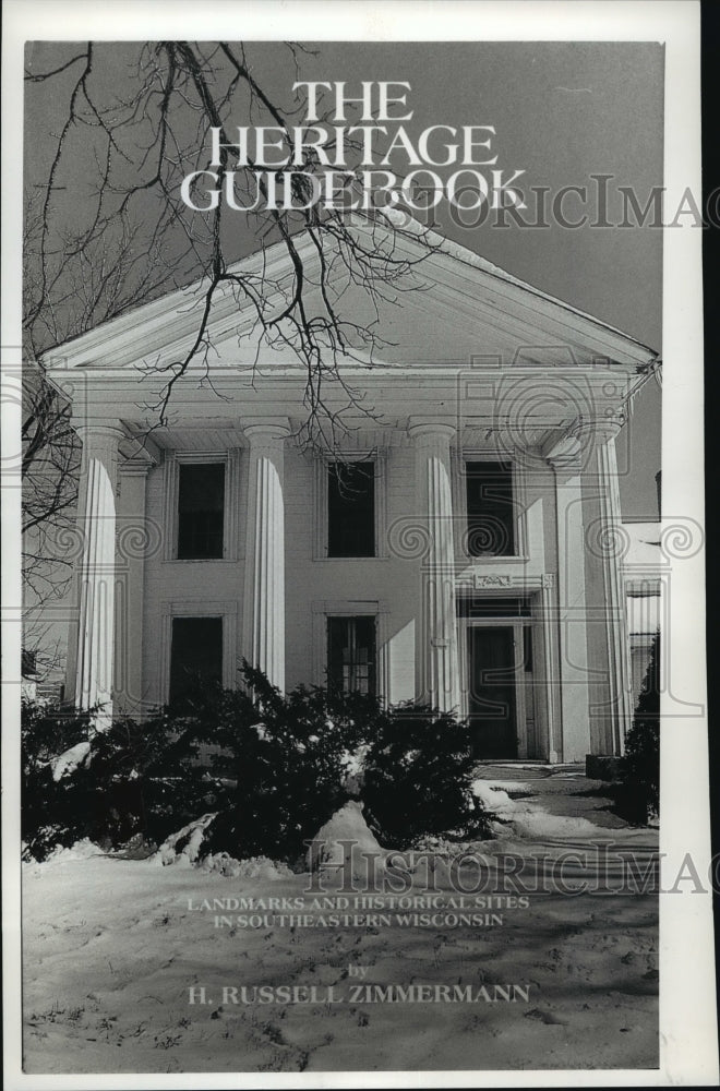 1989 Guidebook cover by H. Russel Zimmermann, Milwaukee Architect - Historic Images