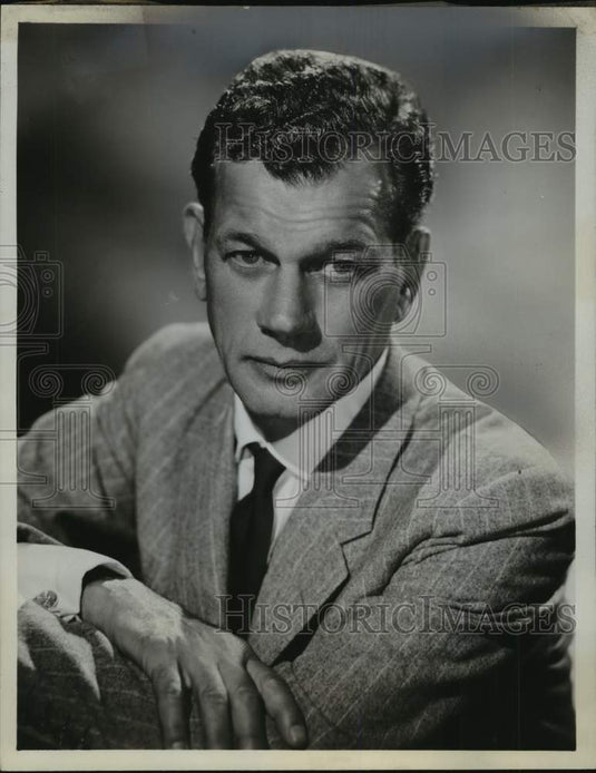 1958, Joseph Cotten - mjp07366 - Historic Images