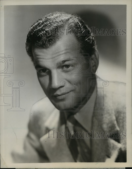 1951 Press Photo Joseph Cotten in "Theatre of Today" - mjp07376 - Historic Images