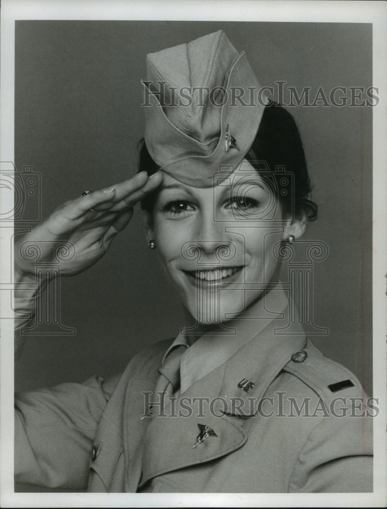 1977 Press Photo Jamie Lee Curtis on &quot;Operation Petticoat&quot; - mjp07486 - Historic Images