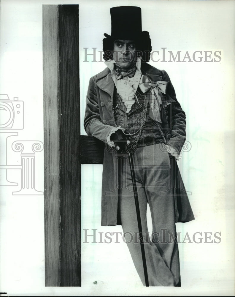1980 Press Photo Ian McShane in &quot;Disraeli: Portrait of a Romantic&quot; - mjp07563-Historic Images