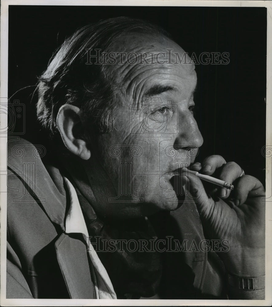 1963 Press Photo Portrait of Broderick Crawford - mjp07620-Historic Images