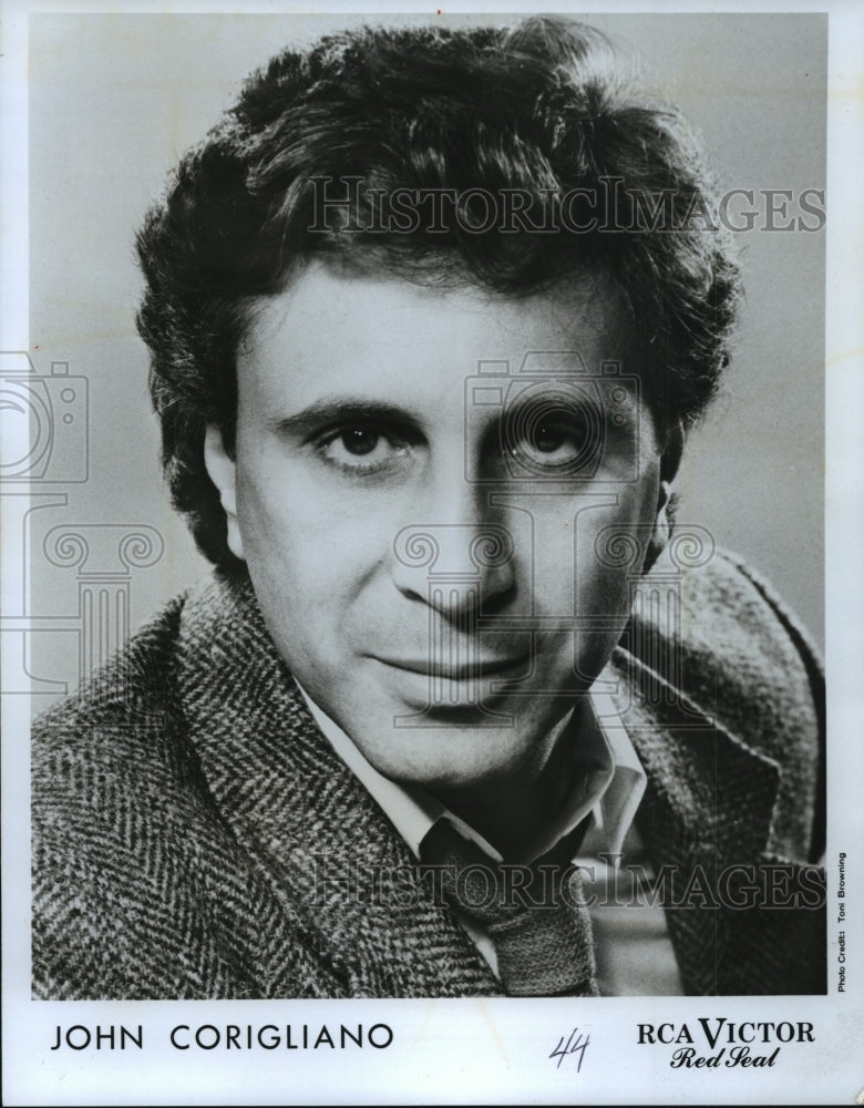 1990 Press Photo John Corigliano, Composer - Historic Images