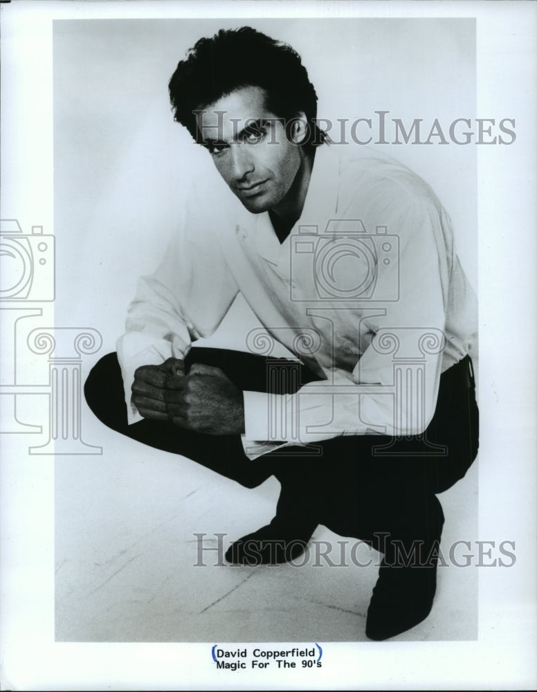 Press Photo David Copperfield, Magic for the 90&#39;s - mjp07850 - Historic Images