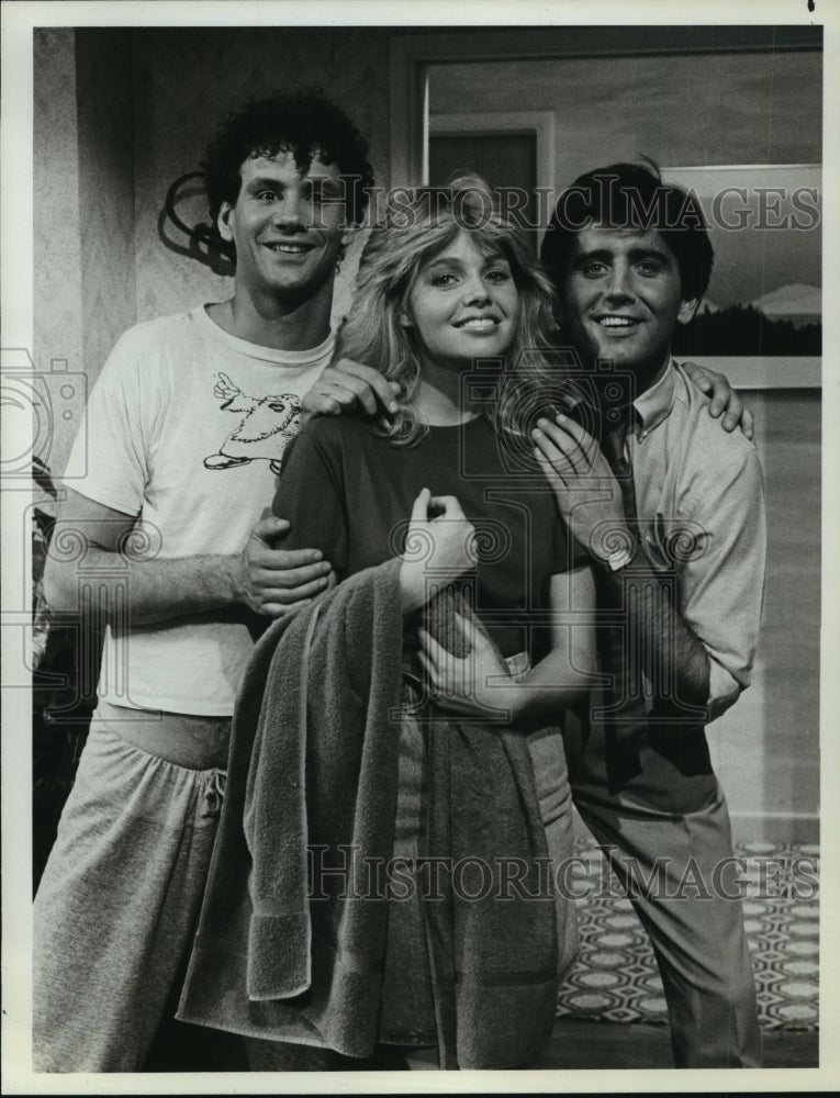 1983 Teri Copley, Tom Villard, and Matt McCoy in "We Got It Made"-Historic Images